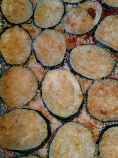 A picture of Zucchini chips.
