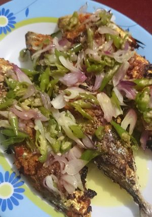 Foto resep 30.Ikan bakar (siram dabu dabu)
