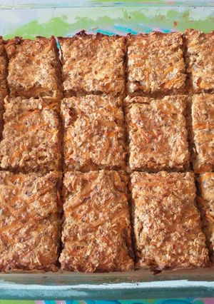 Una foto de Cuadraditos de avena fit