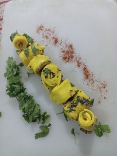 મખમલી ખાંડવી રેસીપી મુખ્ય ફોટો