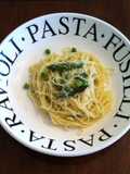 Capellini con espárragos