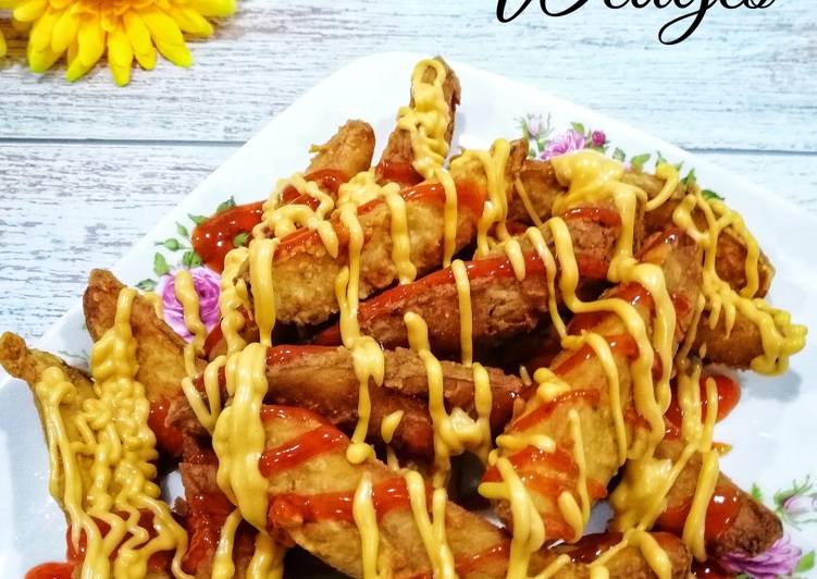 ๐ฅCheesy wedges ๐ฅ