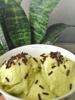 Foto resep Ice Cream Alpukat