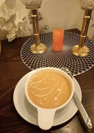 صورة لوصفة شوربة اليقطين