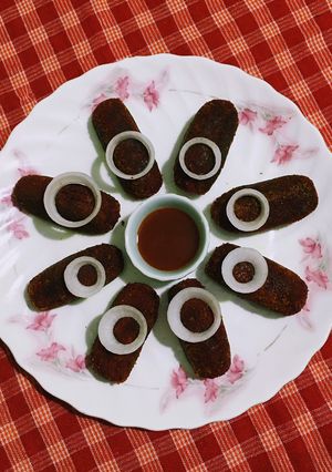 A picture of Beetroot Cutlets.