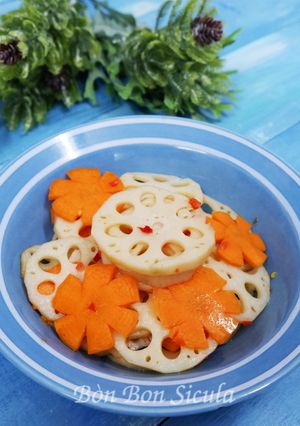 Hình của món Củ Sen ngâm Chua Ngọt.