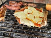 Una foto de matambre a la parrilla