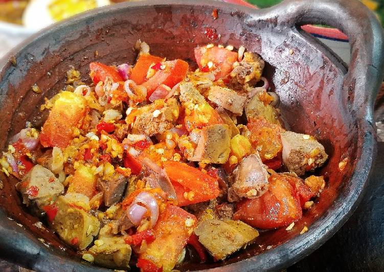 Resep masakan Sambel Gami Ati Ampela | Cara Masak Sambel Gami Ati Ampela Yang Enak Dan Lezat