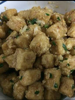 Foto resep Tahu Goreng Telur Asin