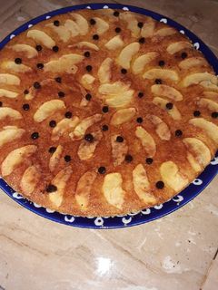 صورة لوصفة بسبوسة بخيزو(الجزر)