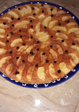 صورة لوصفة بسبوسة بخيزو(الجزر)