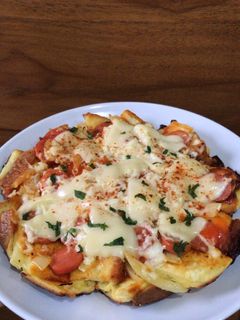 Foto resep Roti tawar pizza teflon