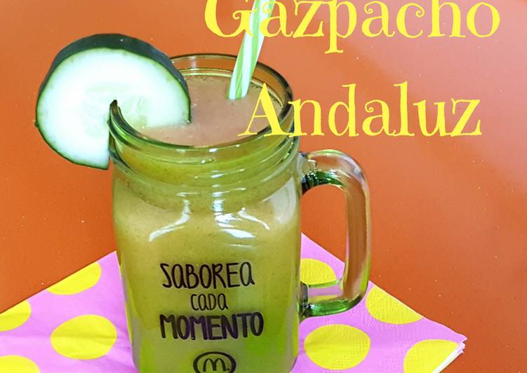 Receta del Gazpacho Andaluz, refrescante y muy saludable