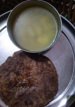 कुट्टू का पराठा (kuttu ka paratha recipe in Hindi) रेसिपी मुख्य फोटो