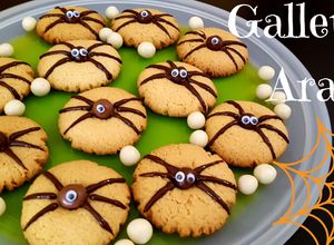 Foto principal de Receta galletas araña, galletas caseras ideales para Halloween