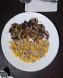 Hongos con picadillo ranchero don Martín