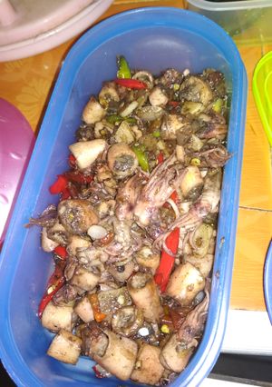 Foto resep Oseng cumi asin