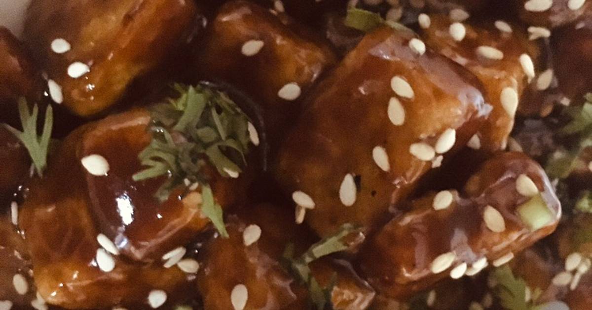 Crispy chili honey tofu Recipe by Binaka panchmatia Cookpad