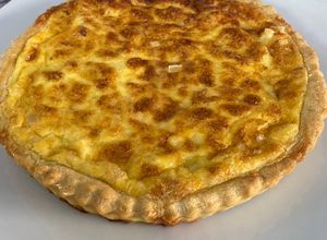 Una foto de Quiche Lorraine (masa brisée)