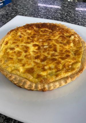 Una foto de Quiche Lorraine (masa brisée)