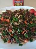 Codillo de cerdo y rabo de ternera con verdura