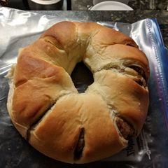 A picture of Dinner rolls/ Sticky buns.