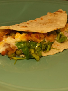 A picture of Cabbage torilla.