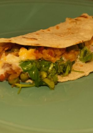 A picture of Cabbage torilla.