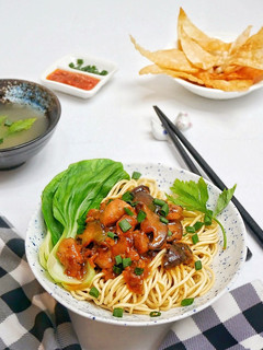 Foto resep Mie Ayam Jamur - Pangsit Goreng