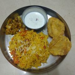 Veg Thali A picture of Veg Thali.