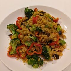 Curried Broccoli Couscous A picture of Curried Broccoli Couscous.