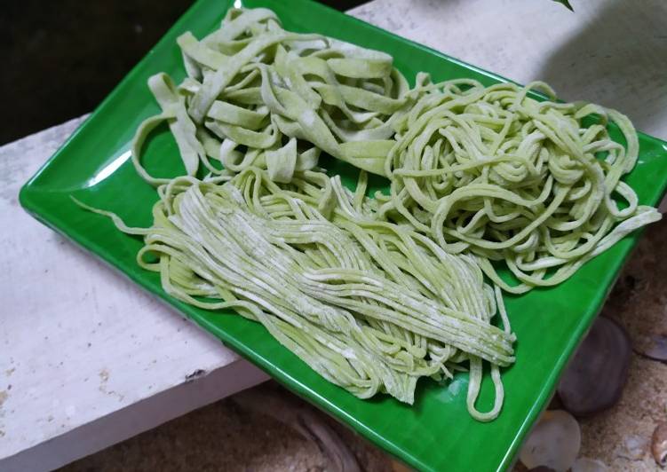 Resep Mie homemade (mie sawi), Lezat