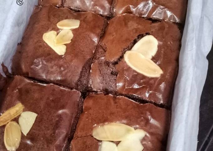 Shiny Crust Brownies