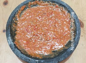Foto resep Sambal Pecel Ayam/Lele