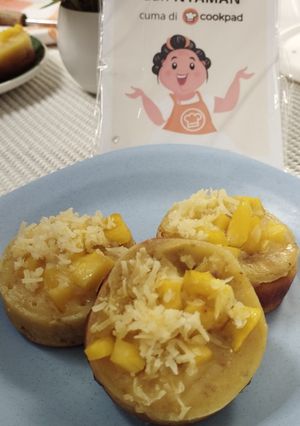 Foto resep Wadai Roti Pisang Topping Suka Suka