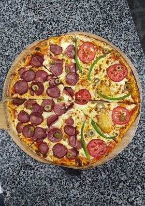 Una foto de Masa para pizza
