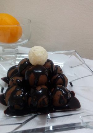 صورة لوصفة حلاوة كردية بالشوكولاه