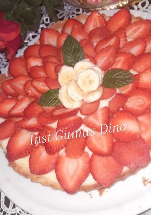 Une photo de Tarte aux fraises 🍓🍓
