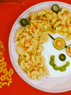 A picture of Chicken Tikka Pasta!.