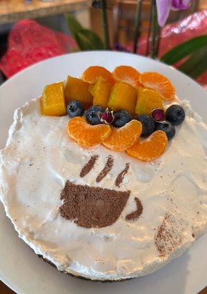 Hình của món Mango Mousse.