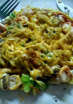 A picture of Egg Pizza.