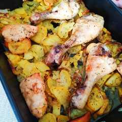Foto principal de Pollo al horno (fácil y riquísimo)