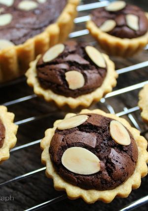 Foto resep Pie Brownies Simple