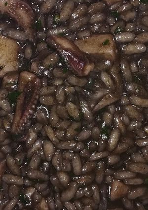 Foto di Risotto al nero di seppia