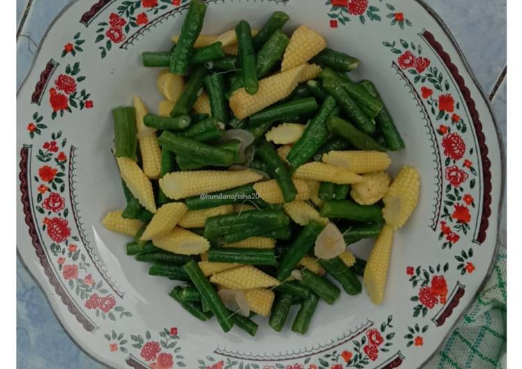 Oseng Jagung Kacang Panjang