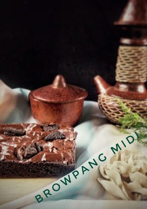 Foto resep Brownies panggang shiny crust