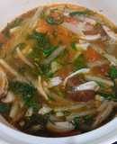 Cá duội (cá cơm) nấu riêu su hào