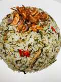 Nasi gurih pindang tongkol