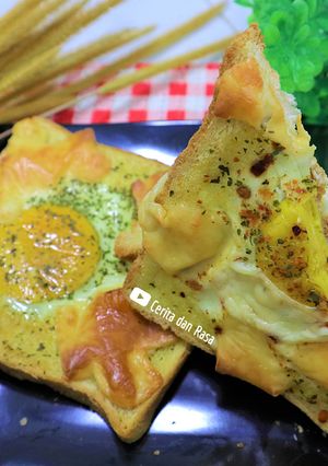 Foto resep ROTI TELUR PANGGANG. MENU SARAPAN UNIK DIJAMIN PRAKTIS DAN MUDAH