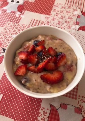 Una foto de Porridge de avena (avena cocida) 🥣